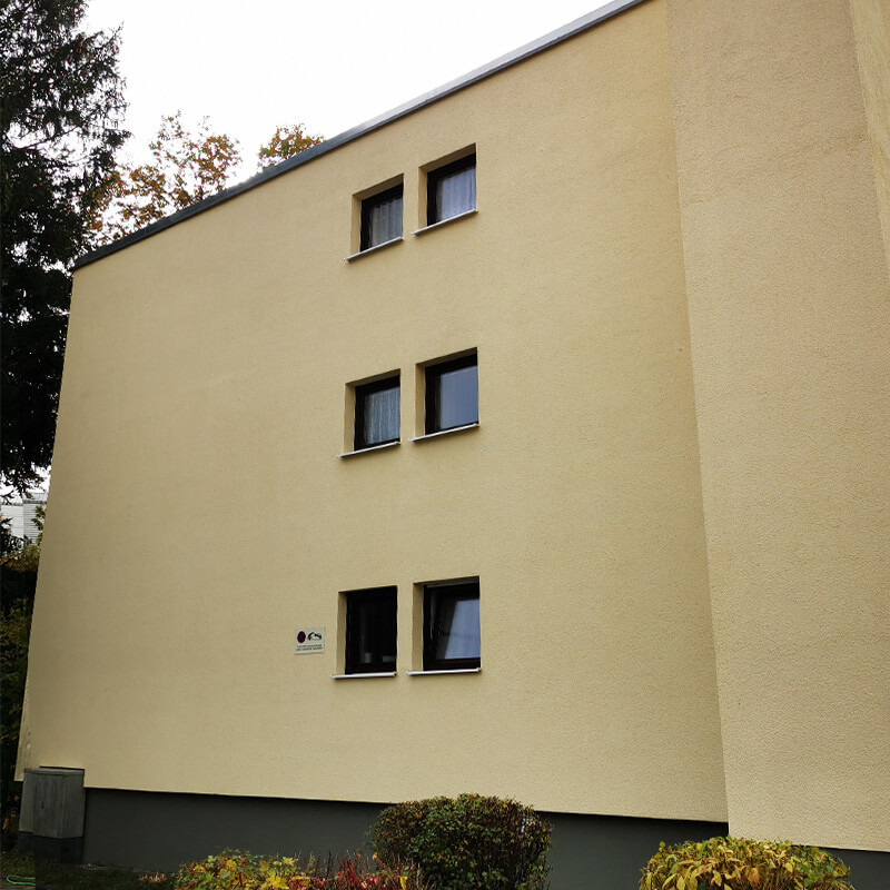 Fassade vor der Reinigung